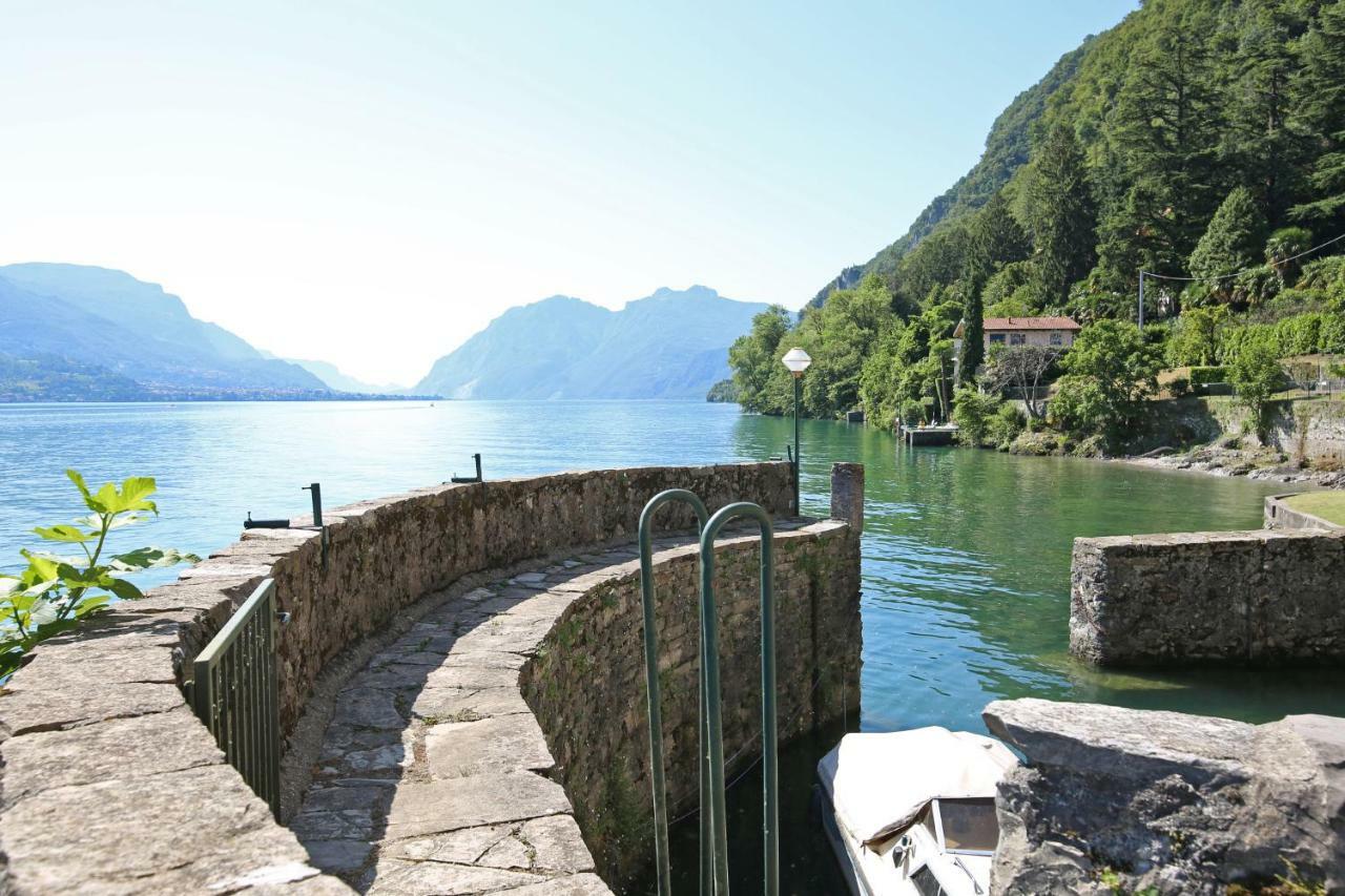 Apartment A Lago Private Beach And Parking Oliveto Lario Buitenkant foto