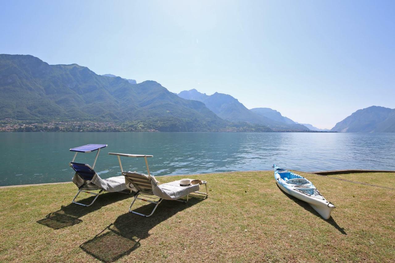 Apartment A Lago Private Beach And Parking Oliveto Lario Buitenkant foto